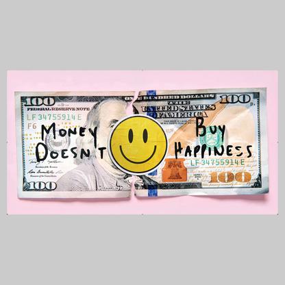 Money Doesn't Buy Happiness Rug