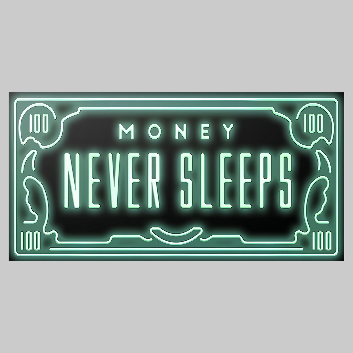 Money Never Sleeps Rug