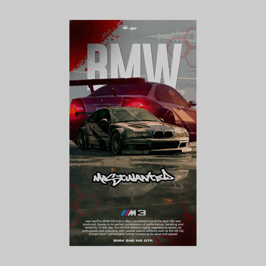 Most Wanted BMW Rug