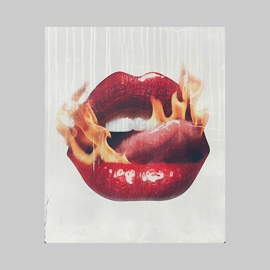 Fire Lips Rug